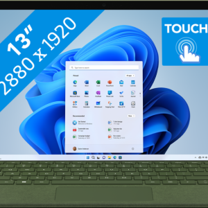Microsoft Surface Pro 9 - 13" - Intel Core i5 - 8GB RAM/256GB SSD - Forest van het merk Microsoft en de categorie laptops