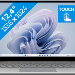 Microsoft Surface Laptop Go 3 i5 / 8GB / 256GB Platinum van het merk Microsoft en de categorie laptops